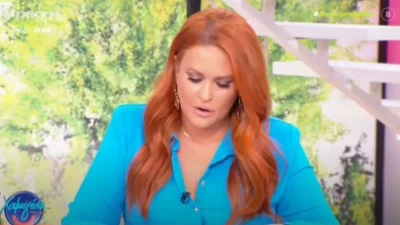 «Δεν μπορούσα να συνέλθω! Δεν είναι διαχειρίσιμο» - "Μαύρη" εβδομάδα για την Σίσσυ Χρηστίδου