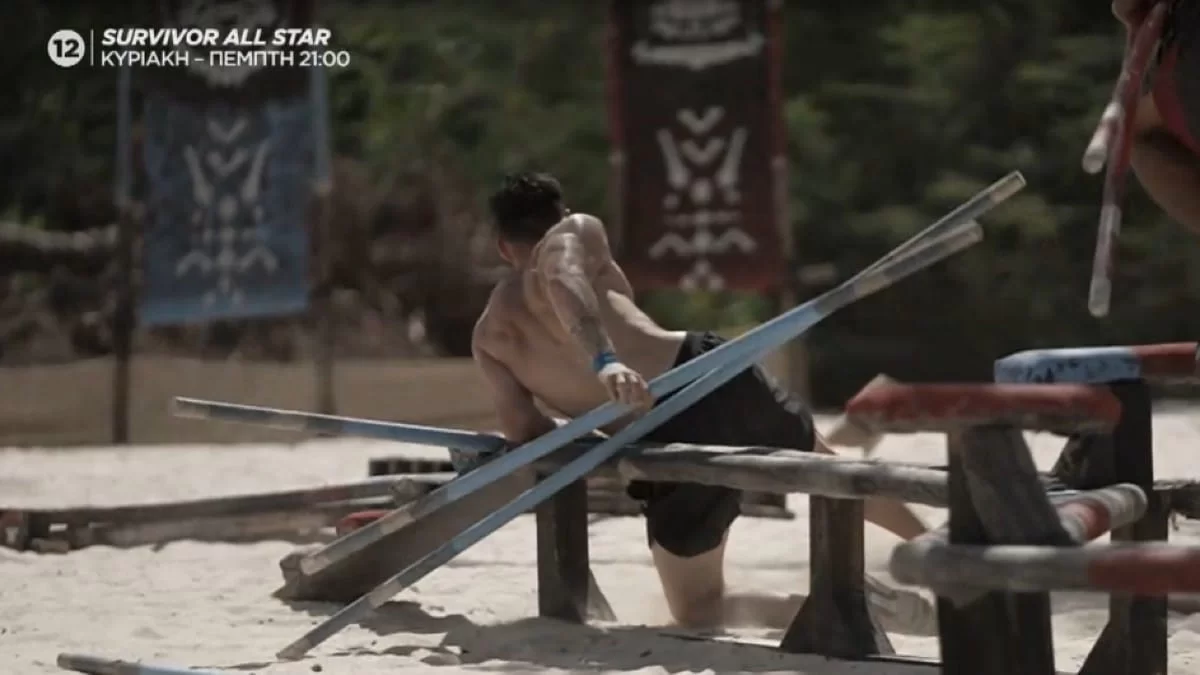 Survivor All Star: Πανικός! Σωριάστηκε στην άμμο ο Παναγιώτης Κωνσταντινίδης την ώρα του αγώνα - Τι συνέβη