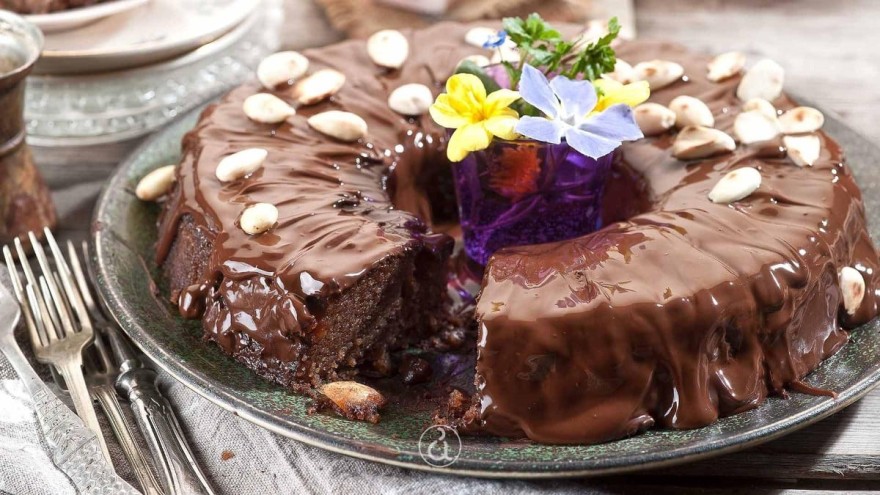 Χαλβάς σιμιγδαλένιος με μέλι από την Αργυρώ Μπαρμπαρίγου 