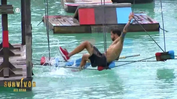 Survivor all star: Μάχη σώμα με σώμα - Με μικρή διαφορά πήραν τη νίκη οι...