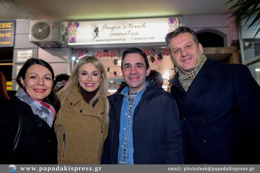 Angie's Touch Cosmetics: Λαμπερά εγκαίνια με εκλεκτούς καλεσμένους