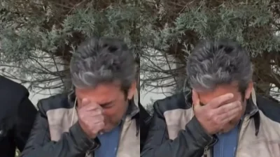 Τέμπη: «Τι θα πω στη μητέρα του όταν γυρίσω πίσω;» - Συντετριμμένος στην κάμερα ο πατέρας του αγνοούμενου Δημήτρη