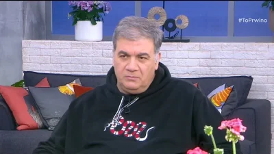 «Αλλάζουμε θέμα...» - Αμηχανία για τον Δημήτρη Σταρόβα όταν αποκαλύφθηκε στο Πρωινό η κρίση στη σχέση του με την σύντροφό του