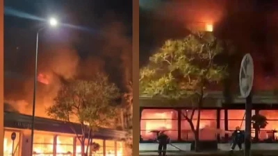 Βίντεο ντοκουμέντο από την στιγμή του απεγκλωβισμού στο γνωστό εστιατόριο στην Νέα Σμύρνη