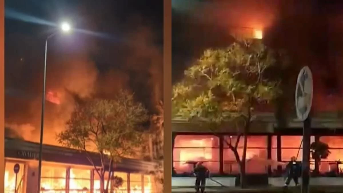 Βίντεο ντοκουμέντο από την στιγμή του απεγκλωβισμού στο γνωστό εστιατόριο στην Νέα Σμύρνη