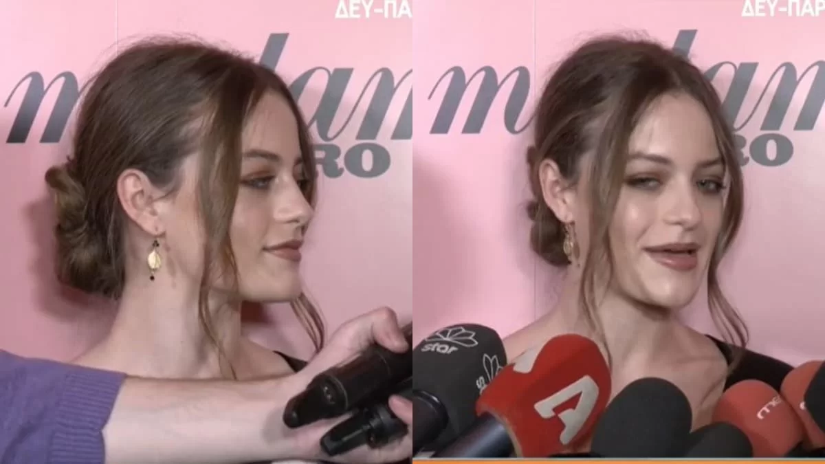 «Ας μιλήσουμε για...» - Η αντίδραση της Γαίας Μερκούρη όταν την ρώτησαν για την πεθερά της, Ελένη Μενεγάκη