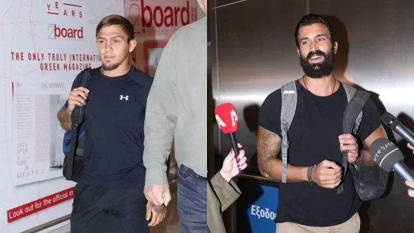 Ο ένας γέλαγε και ο άλλος απέφευγε τους πάντες - Επέστρεψαν Γκότσης και Πιλίδης στην Ελλάδα μετά το Survivor all star