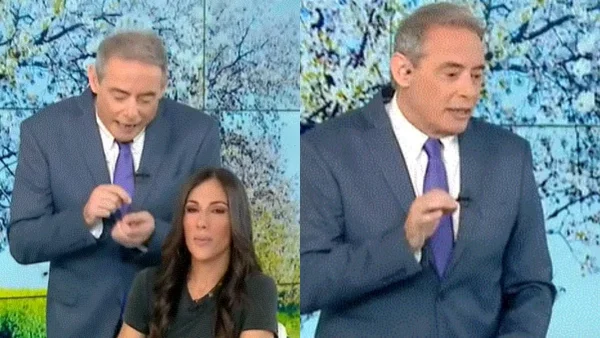 Το αποκάλυψε στον αέρα του MEGA: «Τον κλώτσησα γιατί...» - Πρωτοφανές περιστατικό με τον Ιορδάνη Χασαπόπουλο