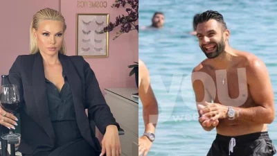 Τρελά ερωτευμένοι Βίκυ Κάβουρα και Γιώργος Τζαβέλλας - Η πρώτη δημόσια έξοδος του ζευγαριού