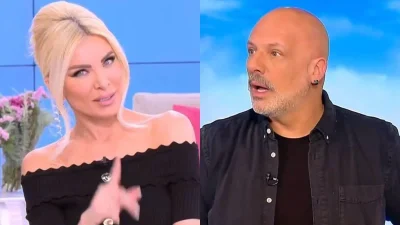 Νίκος Μουτσινάς: «Ξεφτιλίκι, φαγητό και...» - Έξαλλος ο παρουσιαστής με την Καινούργιου