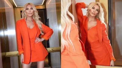 Think pink: Πως να κάνεις το ροζ-ροδακινί make up της Κατερίνας Καινούργιου