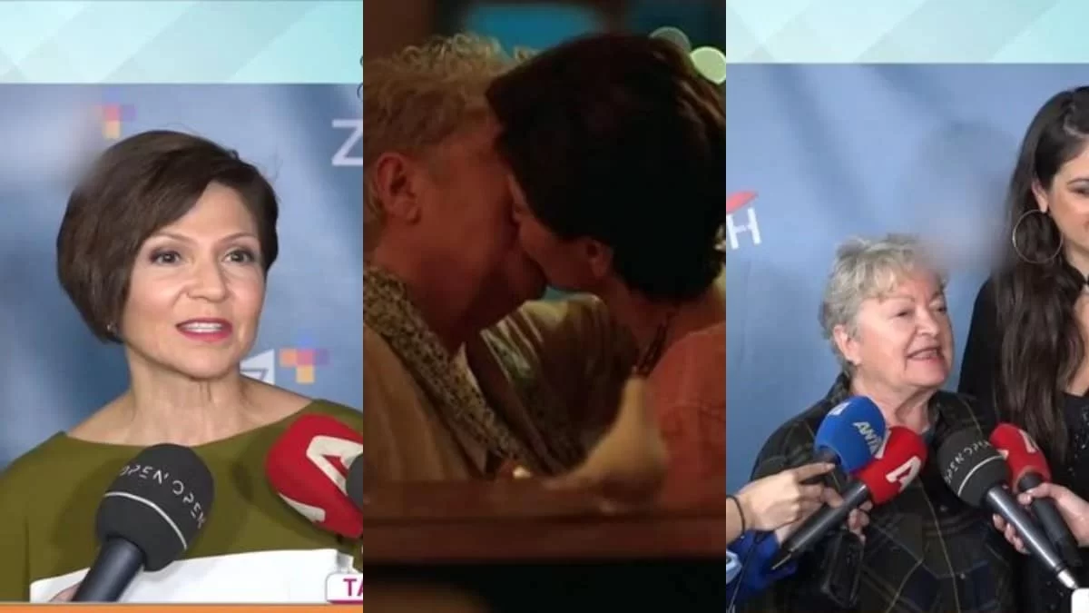 «Φίλησα αυτό το στόμα από το οποίο...» - Η απάντηση Τσανακλίδου και Κουλίεβα για το γκέι φιλί τους στη σειρά Ζωή του ΑΝΤ1+