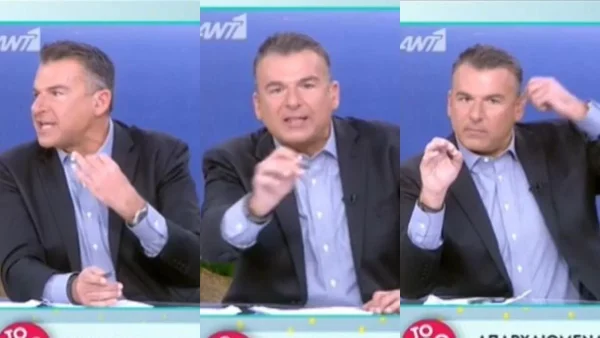 Έξαλλος ο Γιώργος Λιάγκας στον αέρα του Πρωινού: «Τι με κοιτάτε; Τώρα με κοιτάτε;» - Πέταξε το ακουστικό οργισμένος
