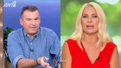 «Είναι κάποιοι άνθρωποι που...» - Χαμός στο Πρωινό! Η απάντηση του Λιάγκα στα σχόλια της Μενεγάκη για την έλλειψη χιούμορ του