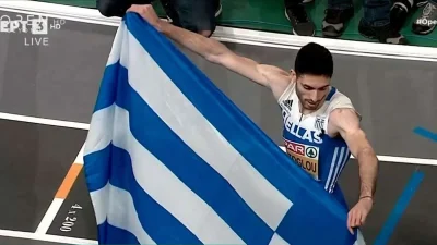 Μίλτος Τεντόγλου: «woof woof...Το ΠΗΡΑΜΕ!» - Αποθέωση για τον αθλητή από τους τουιτεράδες