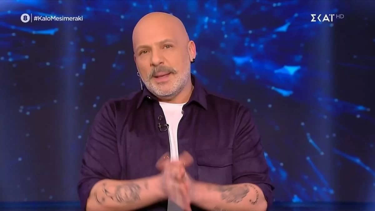 Τέμπη: «Κρατιέμαι πάρα πολύ...» - Σε φοβερά αμήχανη θέση ο Μουτσινάς στο πρώτο ''Καλό μεσημεράκι'' μετά την εθνική τραγωδία