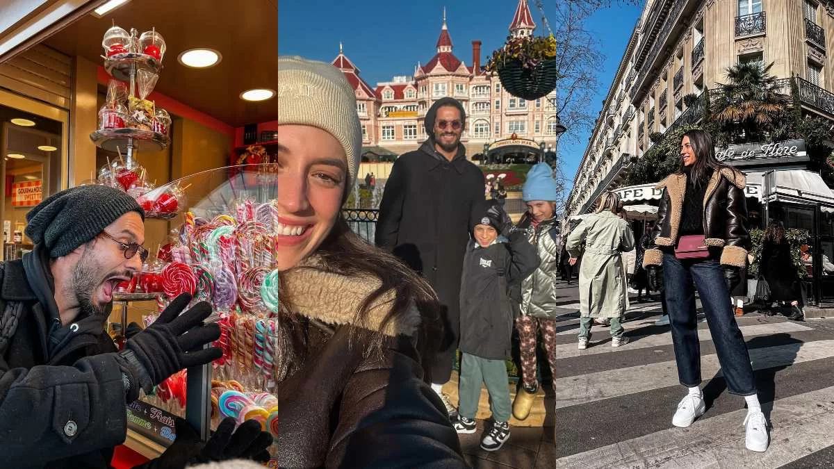 Στην Disneyland μαζί με τα 2 τους παιδιά - Μαγευτικά στιγμιότυπα από το ταξίδι του Γιώργου Καράβα και της Ραφαέλας Ψαρρού