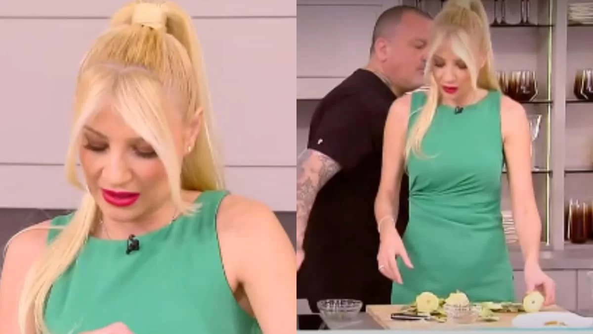 «Σταμάτα τώρα, σταμάτα!» - Σε αμήχανη θέση και με το βλέμμα κάτω η Σκορδά με την ατάκα του Σκαρμούτσου