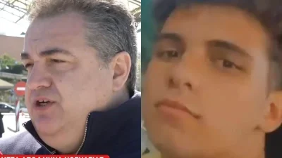 Πήρε εξιτήριο ο 21χρονος που βρισκόταν στο 2ο βαγόνι από τα Τέμπη - Τα συγκινητικά λόγια του πατέρα