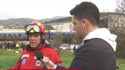 Τραγωδία Τέμπη: Σοκάρει διασώστης - «Ό,τι εντοπίσεις από το παιδί μου, το θέλω για να το θάψω»