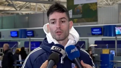 «Είναι από μία κυρία που...» - Ο Μίλτος Τεντόγλου αποκάλυψε για πρώτη φορά το γούρι που δεν βγάζει από πάνω του στους αγώνες