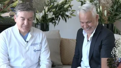 «Είχε διάφορα ιατρικά θέματα...» - Οι πρώτες δηλώσεις του Χριστόπουλου και του μαιευτήρα για την εγκυμοσύνη της Ανίτα Μπραντ