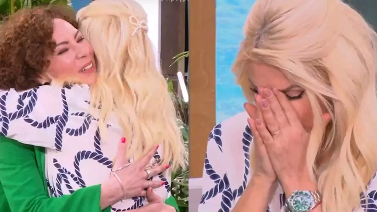 «Ήμουν φαλακρή, με την τομή, χωρίς μαλλιά και μου έλεγε...» - "Λύγισε" η Μενεγάκη με την εξομολόγηση της Χρυσικού για τον σύζυγό της μετά τον καρκίνο