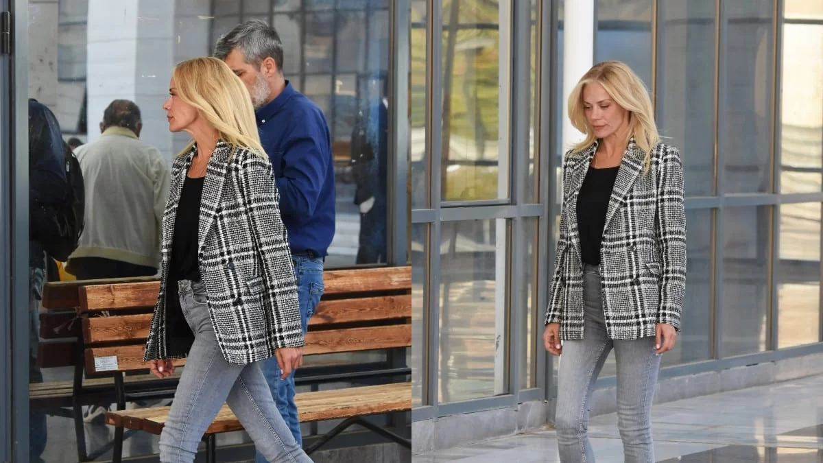 Με χαμόγελο βγήκε από τα γραφεία του Αμαρουσίου - Τι συνέβη με το συμβόλαιο της Μακρυπούλια στον ΑΝΤ1