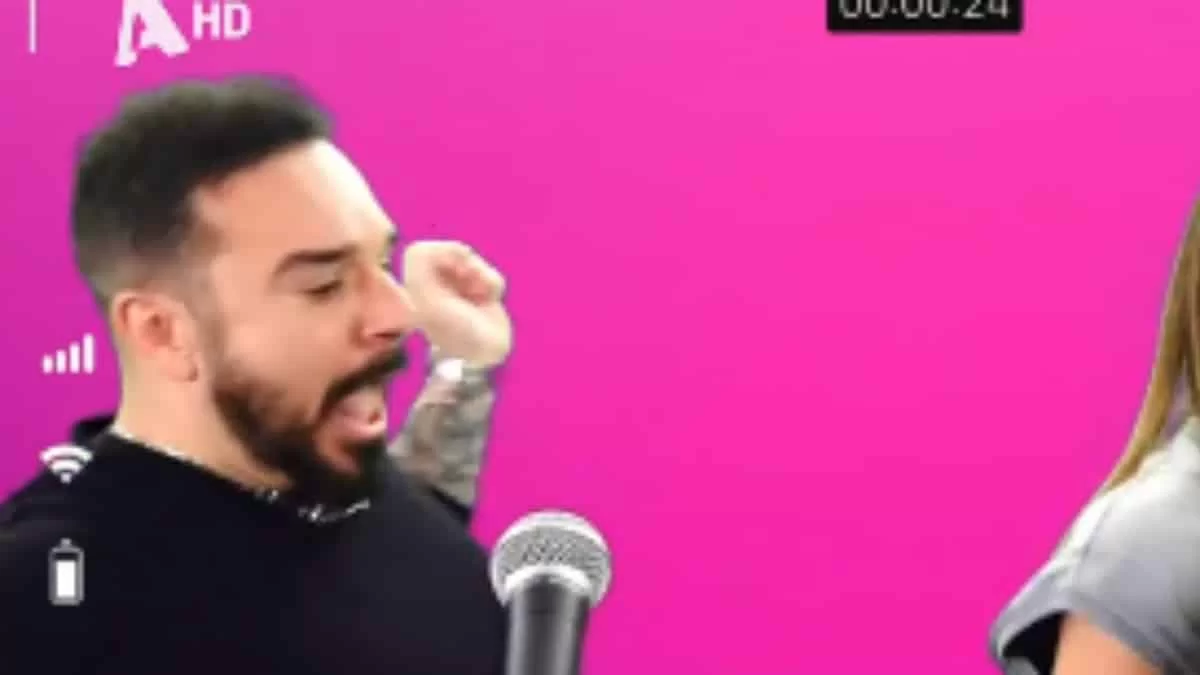 J2US: Παραλίγο ατύχημα για τον Τριαντάφυλλο - Τι συνέβη στα γυρίσματα του show