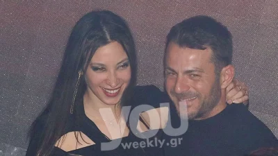 Εκτός Αθηνών στη γιορτή του Γιώργου Αγγελόπουλου - Οι τρυφερές ευχές της Βαμβακούση στον καλό της