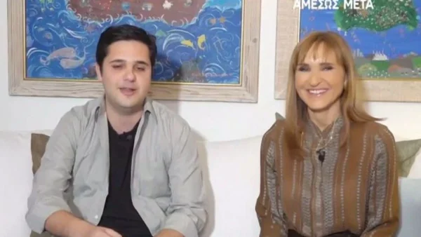 «Έχει γίνει αφορμή να τσακωθούμε πολλές φορές» - Η εξομολόγηση της Μάρας Ζαχαρέα για τον γάμο της με τον Ρουσόπουλο μπροστά στον γιο τους