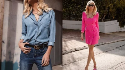 Η Φαίη Σκορδά προτείνει 2 best off looks!