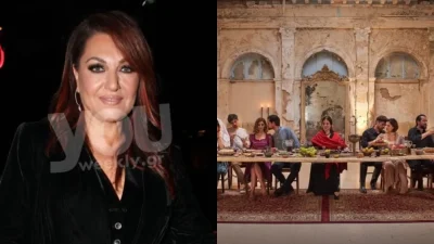 Μπαίνει στον Σασμό η Καίτη Γαρμπή; Οι φωτογραφίες από τα γυρίσματα που φούντωσαν τις φήμες