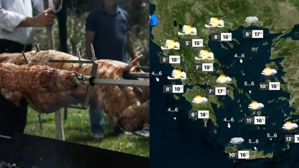 Βροχές και κρύο την Κυριακή του Πάσχα - Οι περιοχές που δεν θα δουν ήλιο