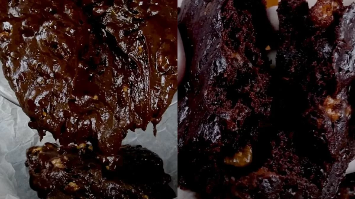 Νηστίσιμο σοκολατένιο κέικ ταψιού χωρίς μίξερ - Δεν έχει ούτε αυγά ούτε βούτυρο