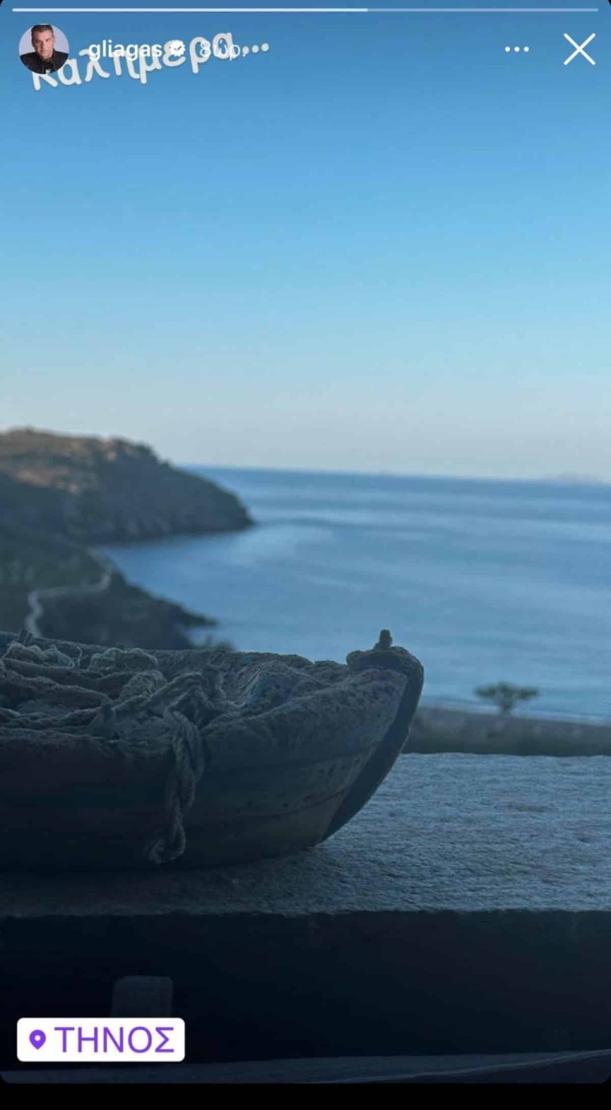 Γιώργος Λιάγκας Πάσχα στην Τήνο