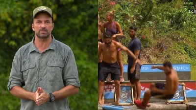 Survivor All Star: «Είμαστε αναγκασμένοι να...» - Έχασε την ισορροπία του και έπεσε στο νερό ο Ασημακόπουλος μετά την ανακοίνωση του Λιανού