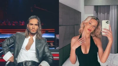 Δίπλα δίπλα ο ένας στον άλλον - Ποζάρουν σε καθρέφτη και full in love Καληφώνη & Μάστορας