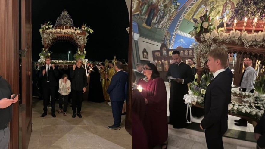 Οι αναρτήσεις του Παύλου Γκύξμπουργκ από τον επιτάφιο