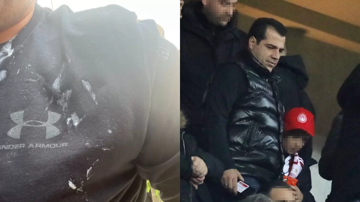 Δέχτηκε επίθεση ο Θάνος Πλεύρης και η οικογένεια του σε έξοδο τους - Γιαούρτια πέτυχαν τα παιδιά του