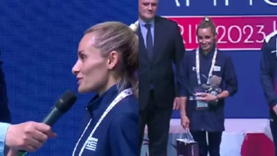 Βραβεύτηκε από το συμβούλιο Ευρωπαϊκού πρωταθλήματος - Το συγκινητικό βίντεο με την Βασιλική Μιλλούση