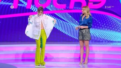 My style rocks: Δε φορούσε τίποτα από μέσα - Η προκλητική κίνηση της Emilia Vodos