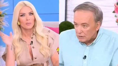 «Με έχεις χαμηλής νοημοσύνης και...» - Πυρ και μανία ο Ανδρέας Μικρούτσικος ξέσπασε πάνω στην Κατερίνα Καινούργιου στον αέρα