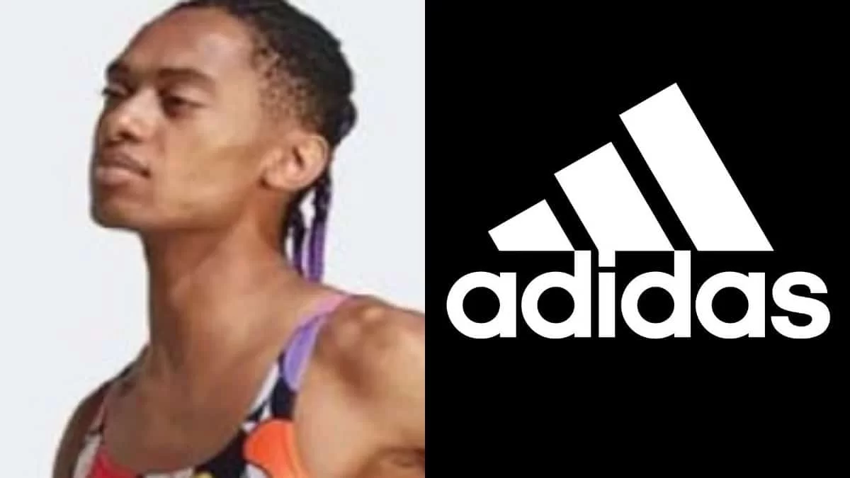 Σάλος στο διαδίκτυο με τη νέα διαφήμιση της adidas - Άνδρας ποζάρει με γυναικείο ολόσωμο μαγιό