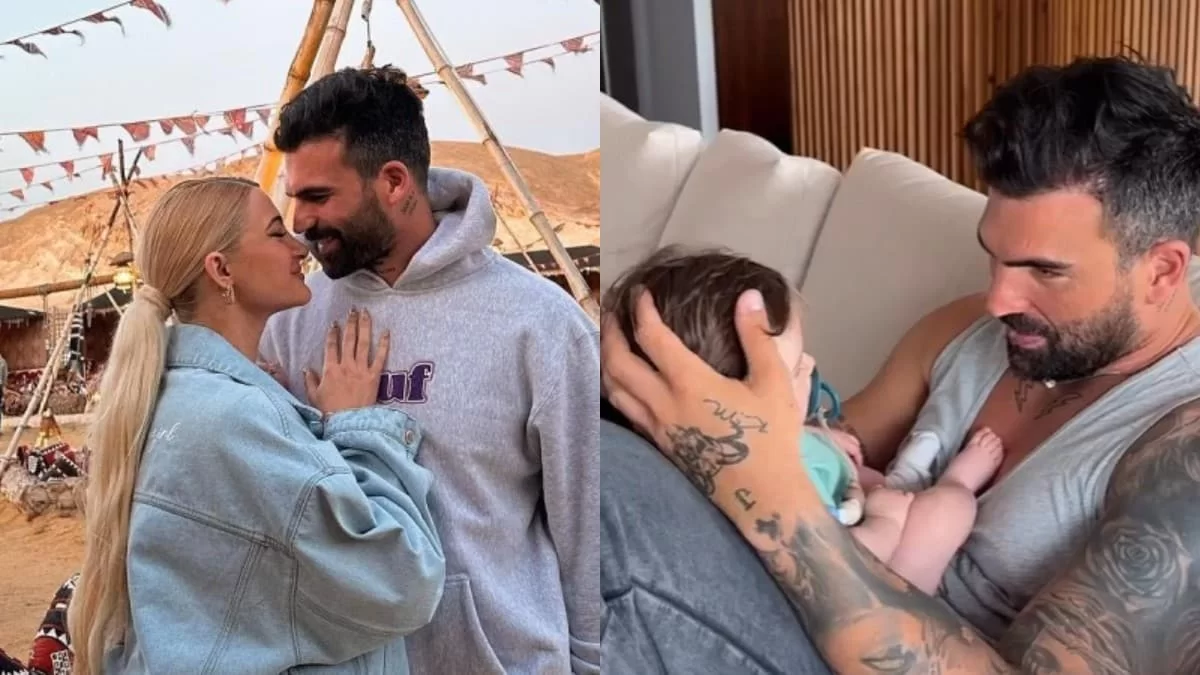 Δημήτρης Αλεξάνδρου: Έκανε "διαλογισμό" με τον μπέμπη αγκαλιά - Το τρυφερό βίντεο της Ιωάννας Τούνη