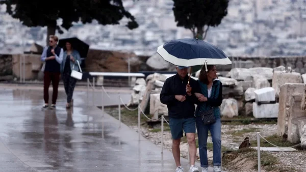 Μικρή πτώση της θερμοκρασίας - Άσχημος ο καιρός σήμερα 3/5