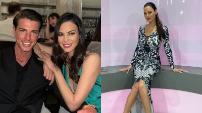 Ντυμένοι στα λευκά στις Κάννες: Εκείνος με σμόκιν και παπιγιόν και εκείνη... - Τι φόρεσε η Εύη Βατίδου δίπλα στον σύντροφό της