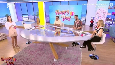 Happy Day: «Σε αγαπάμε πολύ και χαιρόμαστε...» - Η Τσιμτσιλή ανακοίνωσε την ανανέωση συμβολαίου του Φραγκολιά
