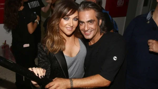 Στιγμές ευτυχίας για την Καίτη Γαρμπή και τον Διονύση Σχοινά