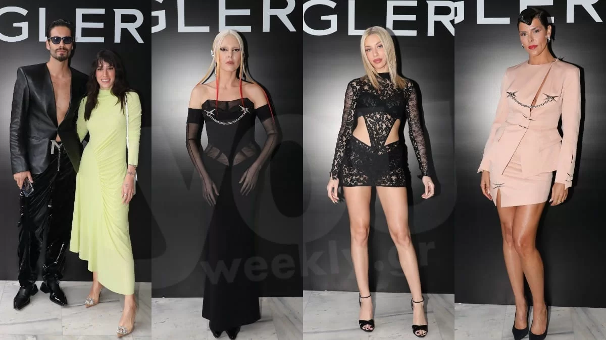 Καλοντυμένες και κακοντυμένες στο Ωδείο Αθηνών για το πάρτι λανσαρίσματος συλλογής ρούχων